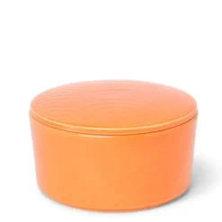 New MIYA Company Bowl With Cover Himari Orange