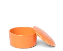 New MIYA Company Bowl With Cover Himari Orange