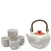 Discount MIYA Company Calligraphy White Tea Set
