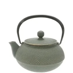 Online MIYA Company Cast Iron Green/Bronze Hobnail Teapot 0.65L