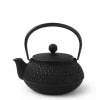 Hot MIYA Company Cast Iron Teapot Black Honeycomb 0.65L