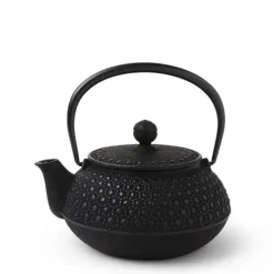 Hot MIYA Company Cast Iron Teapot Black Honeycomb 0.65L