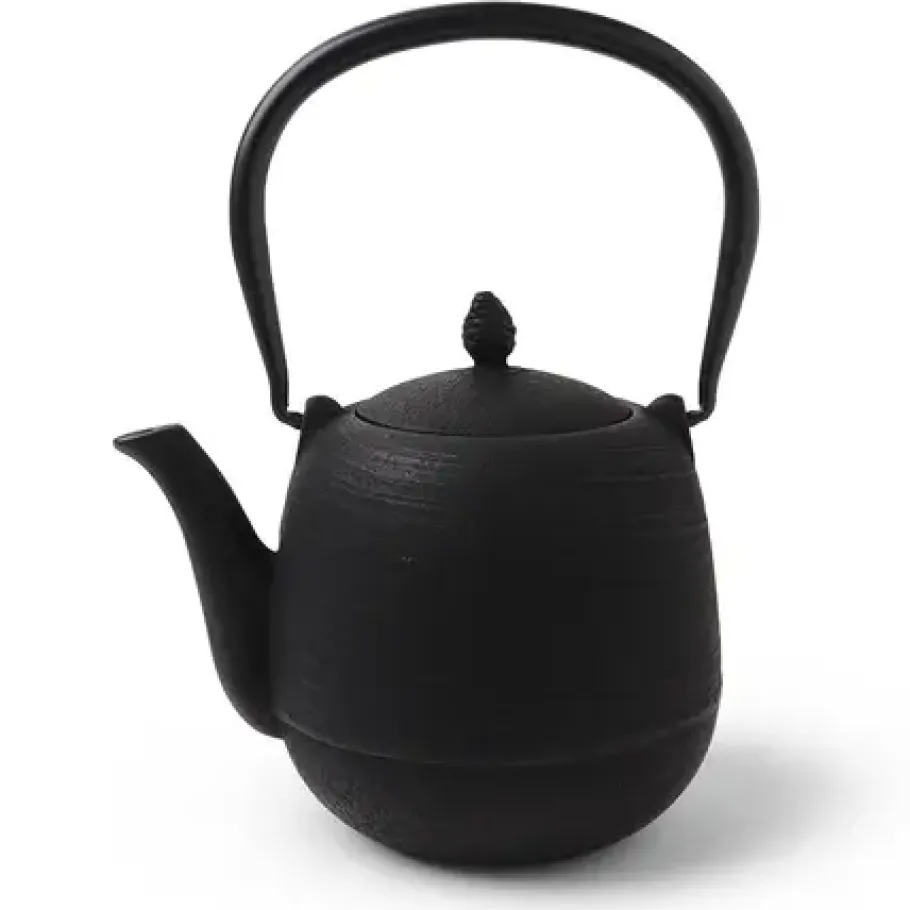Outlet MIYA Company Cast Iron Teapot Black Jujube 0.9L