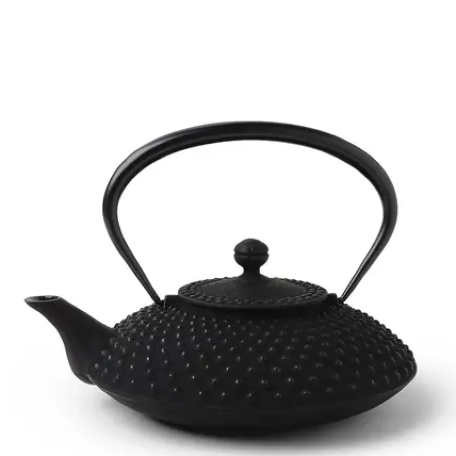 Online MIYA Company Cast Iron Teapot Flat Hailstone 1.08L