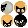 MIYA Company Cat Eyes 6.5" Dessert Plate Set