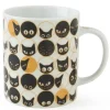 Best MIYA Company Cat Eyes 8 Oz. Mug - White