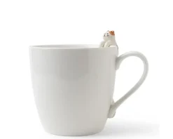 Best MIYA Company Cat Hanging Spoon - White
