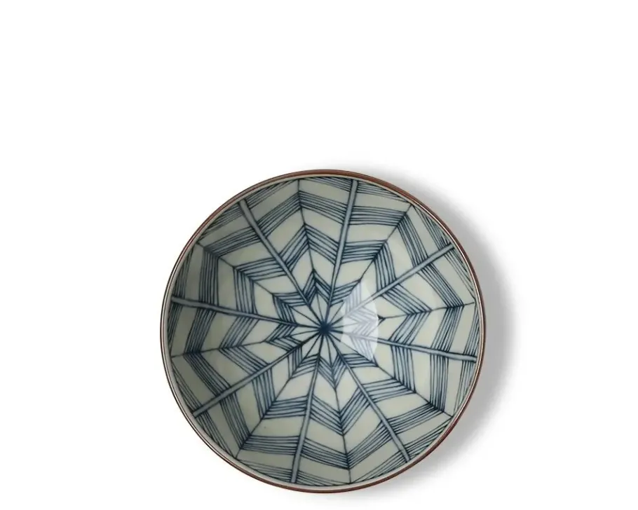 Sale MIYA Company Celadon Chevron 4.5" Rice Bowl