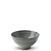 New MIYA Company Celadon Stripes 4.5" Rice Bowl