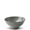 Hot MIYA Company Celadon Stripes 5.5" Rice Bowl