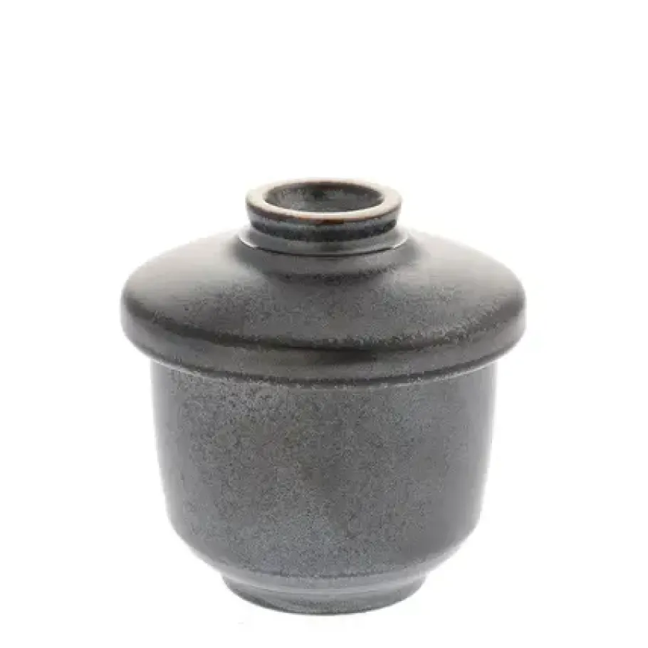 MIYA Company Chawan Mushi Iron Glaze