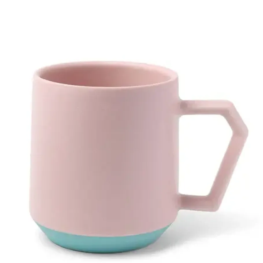 Discount MIYA Company Chips 12 Oz. Mug Pastel Pink