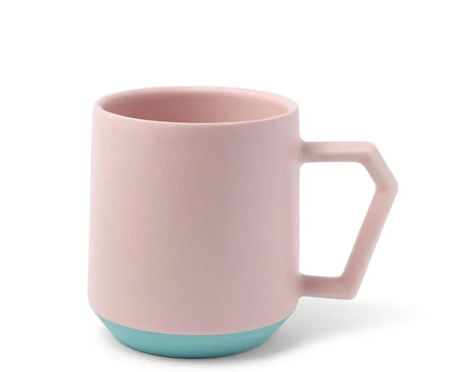 Discount MIYA Company Chips 12 Oz. Mug Pastel Pink