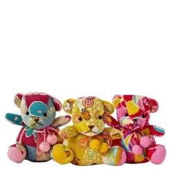 MIYA Company Chirimen Beanbag Bear
