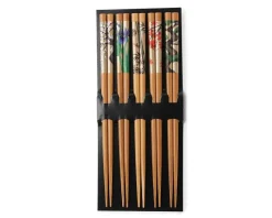 Clearance MIYA Company Chopsticks Set Antique Byobu Natural
