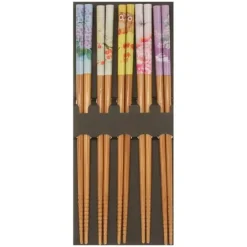 Discount MIYA Company Chopsticks Set Bamboo Garden Seasons