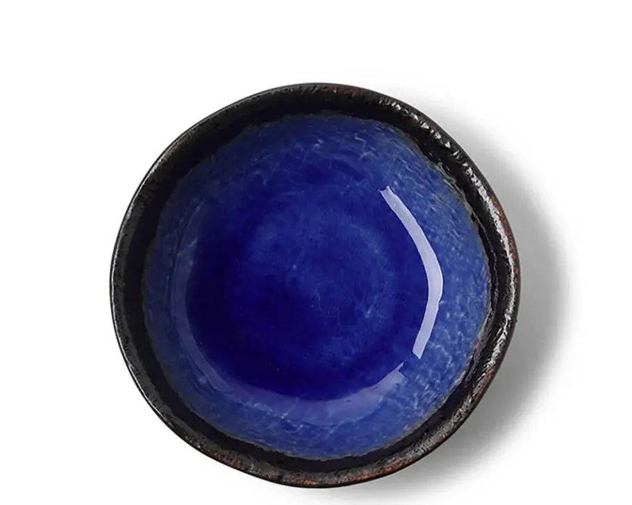 Best MIYA Company Cobalt Blue 5" Shallow Bowl