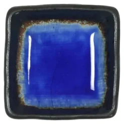 Clearance MIYA Company Cobalt Blue 3" Sq. Sauce Dish