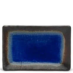 Hot MIYA Company Cobalt Blue 8.75" X 5.5" Plate