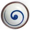 New MIYA Company Cobalt Swirl 3.25" Sauce Dish