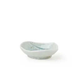 Sale MIYA Company Coral Blue Sauce Dish