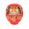 New MIYA Company Daruma Red Good Fortune 5-3/4"