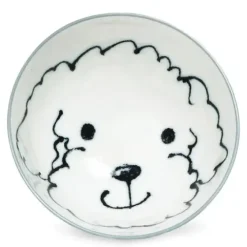 Sale MIYA Company Dog Days 4.5" Rice Bowl - Poodle