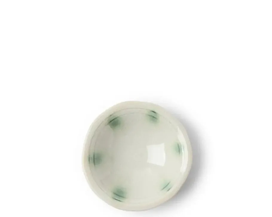 Hot MIYA Company Dotted Ivory 4" Sauce Bowl