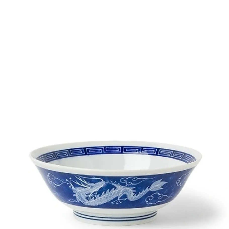 Online MIYA Company Dragon Blue 7.75" Bowl