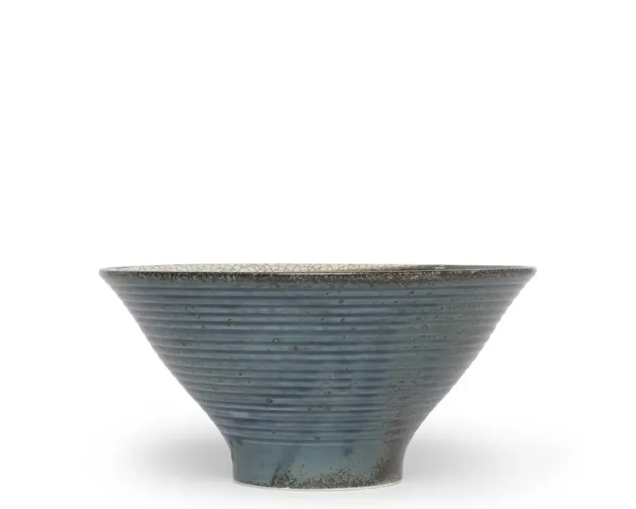 Hot MIYA Company Enso Blue Noodle Bowl