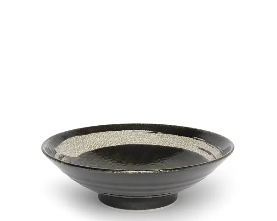 New MIYA Company Enso Dark Green Serving Bowl