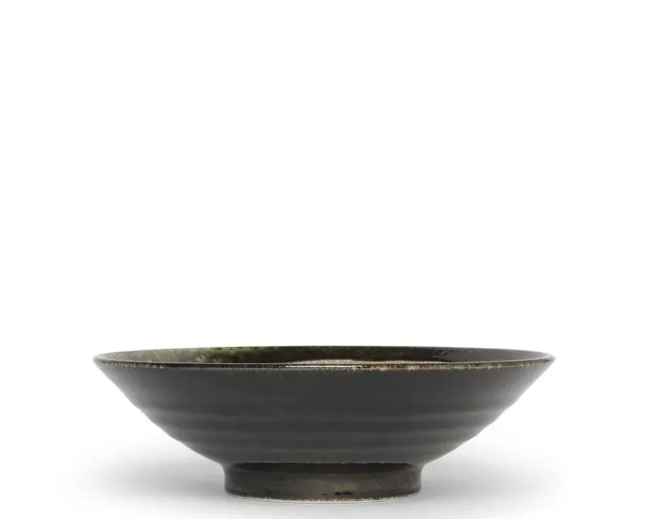 New MIYA Company Enso Dark Green Serving Bowl