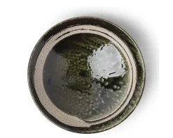 New MIYA Company Enso Dark Green Serving Bowl