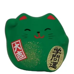 MIYA Company Feng Shui Cat 2.25" - Green