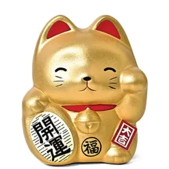 Online MIYA Company Feng Shui Fortune Cat Bank - Gold
