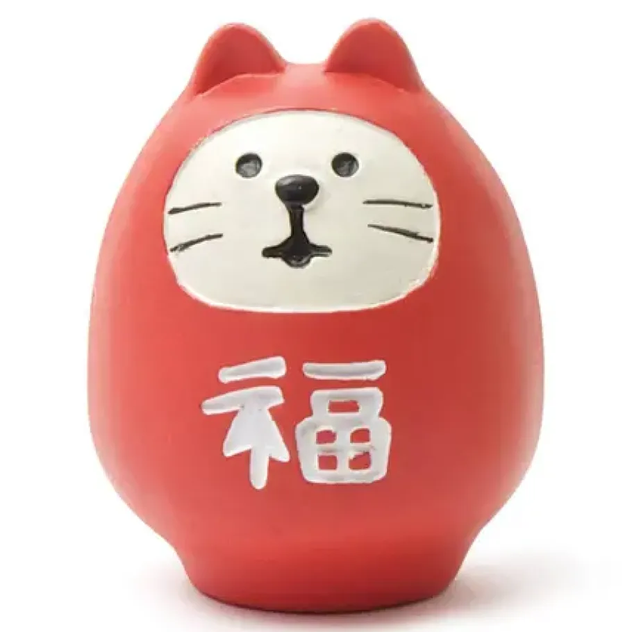 Best MIYA Company Figurine Cat Daruma