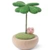 Sale MIYA Company Figurine Clover & Pig