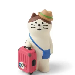 Best MIYA Company Figurine - Traveling Cat