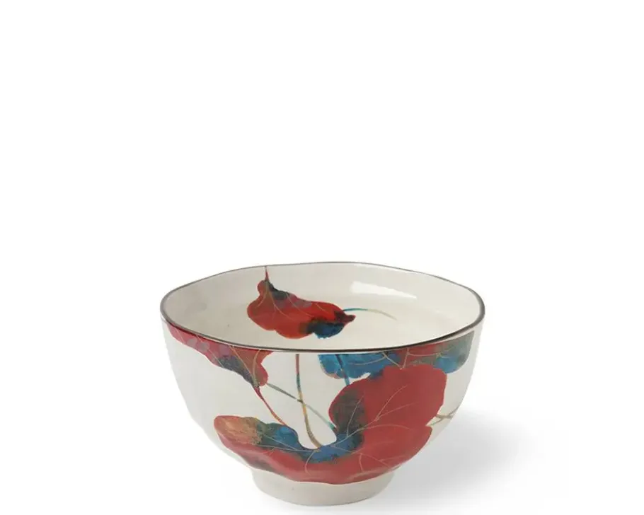 Best MIYA Company Floral Fall Rice Bowl Set