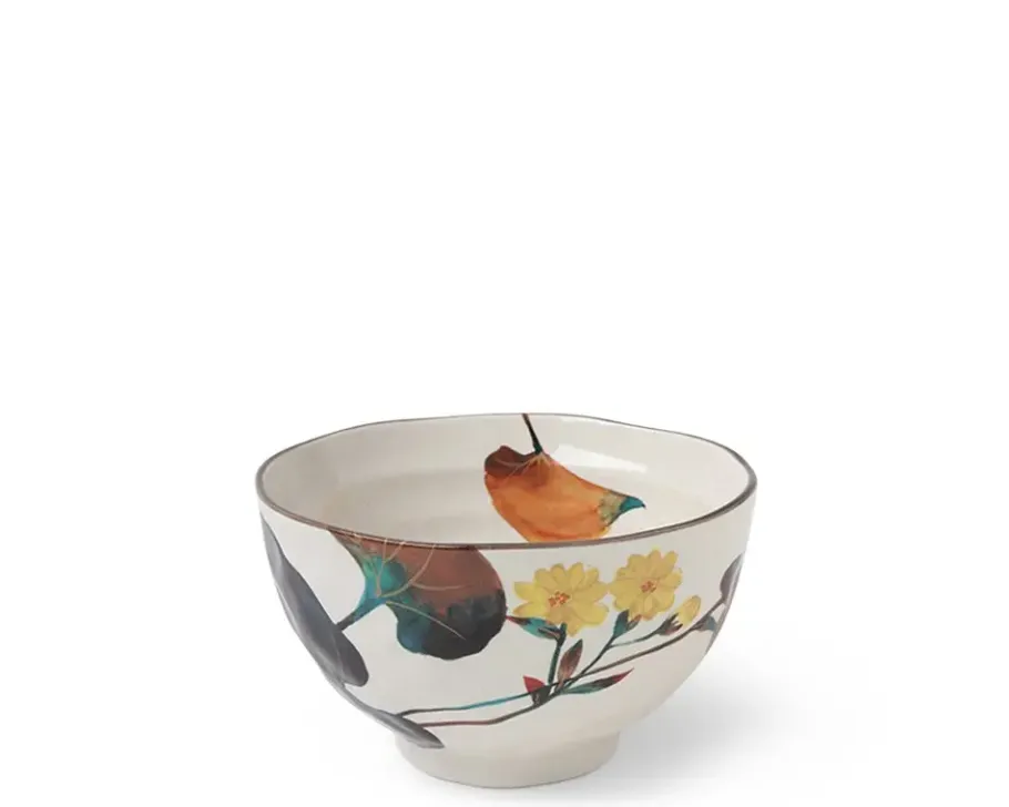 Best MIYA Company Floral Fall Rice Bowl Set