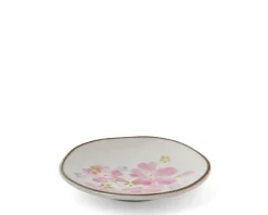 New MIYA Company Floral Mini Plate Cherry Blossom