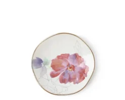 Online MIYA Company Floral Mini Plate Purple