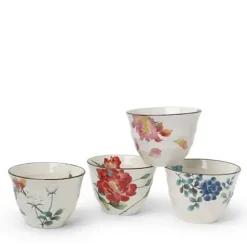 Best MIYA Company Floral Summer 7 Oz. Teacup Set