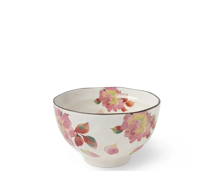 Outlet MIYA Company Floral Summer Rice Bowl Set