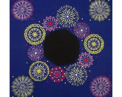 Best MIYA Company Furoshiki Fireworks 20" Sq.