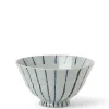 New MIYA Company Gray & Blue Rice Bowl