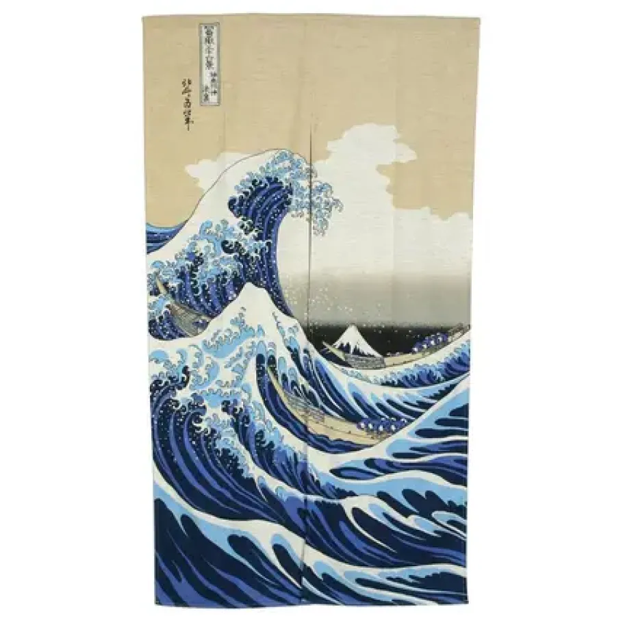 Discount MIYA Company Great Wave Noren