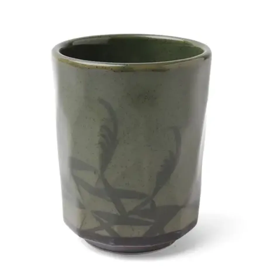 Outlet MIYA Company Green Sasa 8 Oz. Teacup