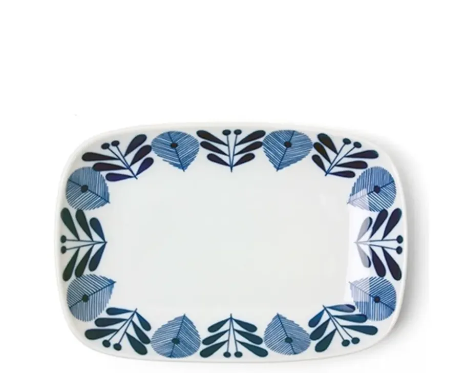 MIYA Company Hallo Bloem 10" X 6.75" Plate