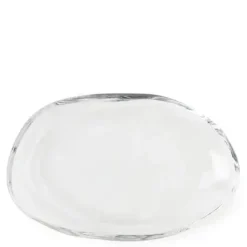 New MIYA Company Hineri 5.7" X 3.7" Glass Plate